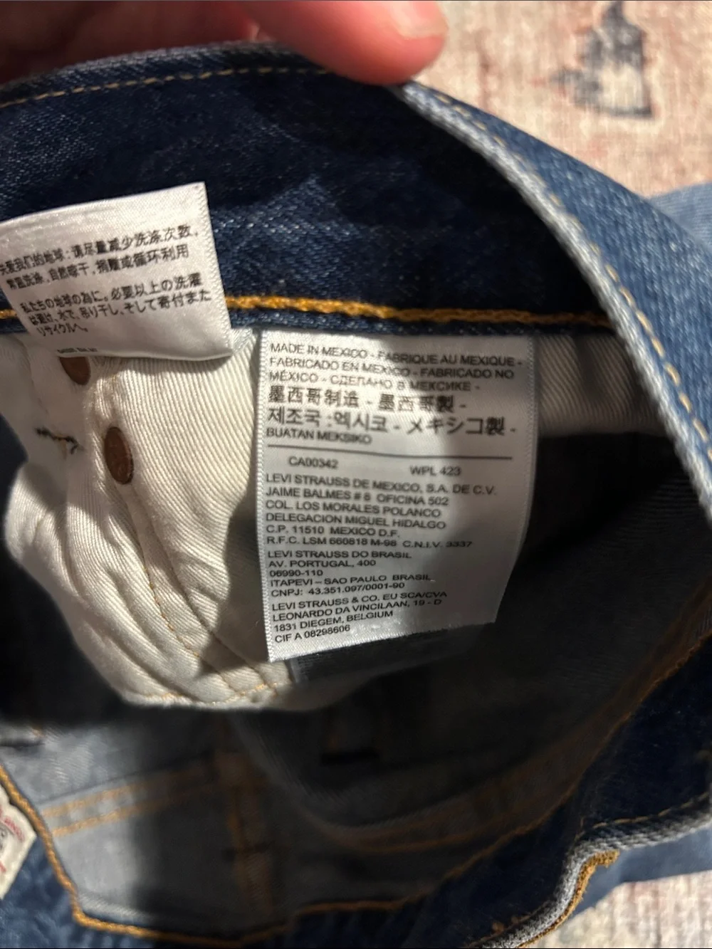 White Oak Cone Denim Selvedge Levi’s